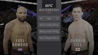 UFC 4 Fan Match - Yoel Romero vs Darren Till