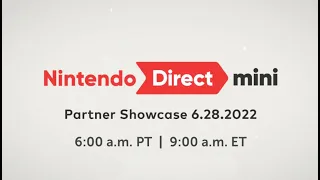 Nintendo Direct Mini: June 28th 2022