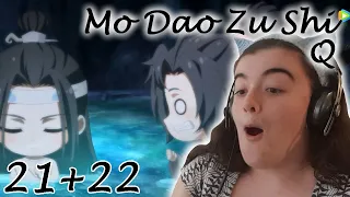 Mo Dao Zu Shi Q (魔道祖师Q) Episode 21 & 22 Reaction | Forehead Ribbon Restraints