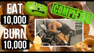 Will Tennyson 10,000 Calorie EAT & BURN Challenge COMPLETED - Harry Liggett
