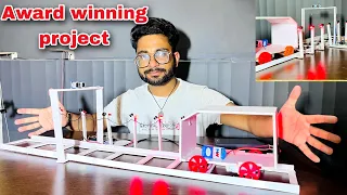 Inspire award project | train accident prevention system | best science project