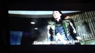 Hulk Vs. Loki (Los Vengadores) 2012 [Escena graciosa] Español