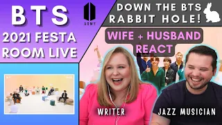 BTS 2021 Festa Room Live REACTION | Jazz Musician + Writer React