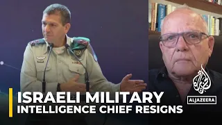 Why did the Israeli military intelligence chief resign now?: Israeli political analyst