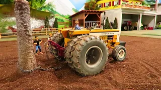 TRACTORS REMOVE A TREE on the Corleone Farm