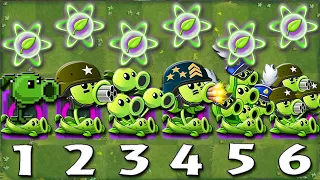 PvZ 2 Challenge - All VINE PEASHOOTERS Vs Team ZomBie - Which Team Plants Can Win?