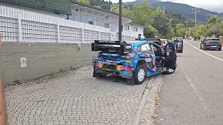 IDLE SOUND! FORD PUMA HYBRID WRC 2023 ACROPOLIS RALLY! OTT TANAKS CAR