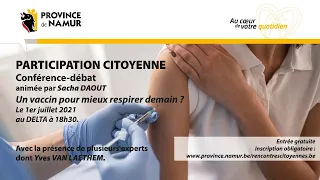 CONFÉRENCE-DÉBAT CITOYENNE | Un vaccin pour mieux respirer demain ?