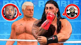 WWE 2K23 Royal Rumble Draft vs BDE!