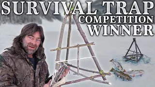 Survival Trap Challenge for Subscribers- Winners of the Bushcraft Survival Trap CHALLENGE!