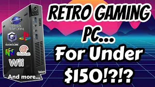 Retro Gaming PC For UNDER $150!?!? | Lenovo ThinkCentre M92P PC Demo