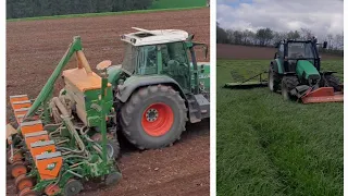 das erste Mal Silo machen und Mais legen