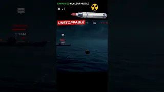 UNSTOPPABLE JL 1 Nuclear ☢️☢️ Missile in Modern Warship #short