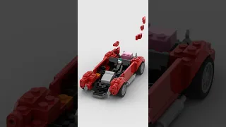 LEGO Shelby Cobra 🛻 Satisfying Building Animation #shorts