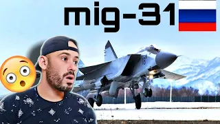 REACTION to  Russian MiG-31 - One Of The Fastest Combat Jets In The World