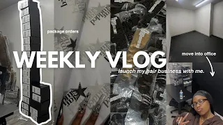 weekly vlog | launch a business with me, brand dinners, moving + more!