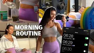 6:30AM MORNING ROUTINE | gym edition & for growth