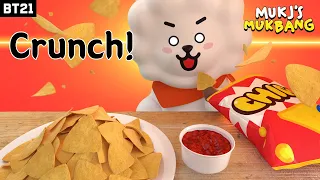 [BT21] MUKBANG - CRISP NACHO EATING SHOW ASMR