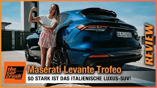 Maserati Levante Trofeo im Test (2022) So stark ist das italienische Luxus-SUV! Fahrbericht | Review