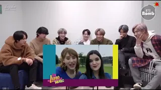 BTS reaction soy luna erros de grabaciones 😂😂😂💜