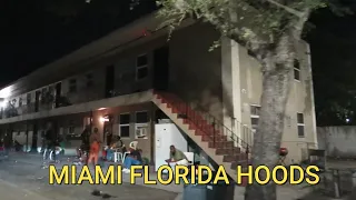 MIAMI FLORIDA NON TOURIST HOODS AT NIGHT COMPILATION