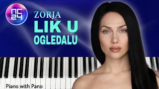 ZORJA - Lik U Ogledalu | Piano Cover | Pesma za Evroviziju 24 | Serbia 🇷🇸 Eurovision 2024