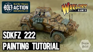 How to Paint the SDKFZ 222