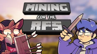 raising money for the RFS by suffering in minecraft