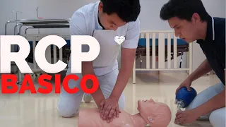 ✅Como hacer RCP BASICO | REANIMACION CARDIOPULMONAR ❤️| Primeros Auxilios