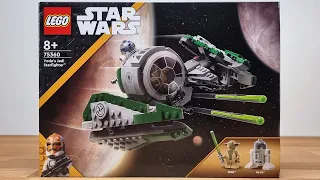 LEGO Star Wars 75360 Yoda's Jedi Starfighter (2023) SPEED BUILD