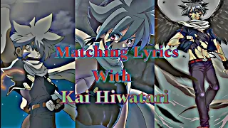 Matching Lyrics With Kai Hiwatari🔥-Beyblade 🔥#trending @mg.mobilegaming.