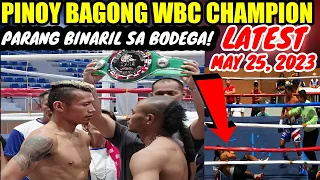 LATEST 2023 PINOY BAGONG WBC CHAMPION | INDO PARANG NABARIL SA BODEGA SA R4