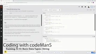Codewars 8 kyu Training JS #3: Basic data types--String JavaScript