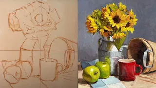 How I Oil Paint a Still Life Step by Step