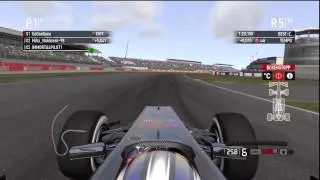 F1 2011 - 10 laps at Silverstone (HD on ps3)