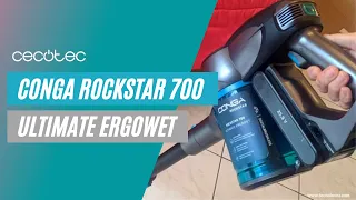 Conga ROCKSTAR 700 Ultimate ErgoWet - Scopa Elettrica