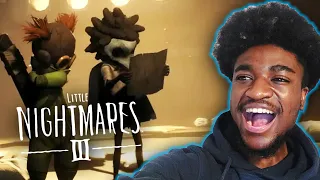 The Best Indie Horror Game Is Returning!! - Little Nightmares 3 Trailer (REACTION)