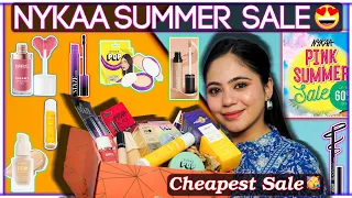 Trying Nykaa Cheapest Makeup Products from Nykaa Pink Summer Sale 💖| At ₹132/- only.