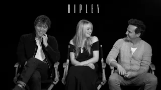 Greg Russell talks to the cast of Ripley.