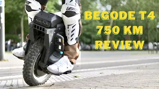 Begode has still a lot to improve - Begode T4 V2 Review and thoughts after 750 km