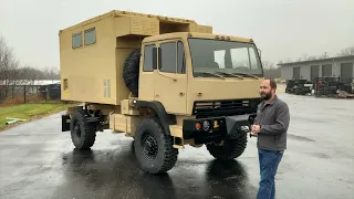 Our customer Tom's New M1079 LMTV Truck! Building into a CAMPER!!!!