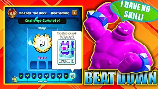 🥳Best Deck! Master The Deck... BEATDOWN! Clash Royale Clan Wars 2 Preparations!