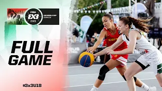 Lithuania 🇱🇹 vs Spain 🇪🇸 | Women | Full Game | FIBA 3x3 U18 World Cup 2023