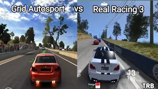 Grid Autosport vs Real Racing 3 Full Comparison || BMW || #trbplayers #gridautosport #realracing3