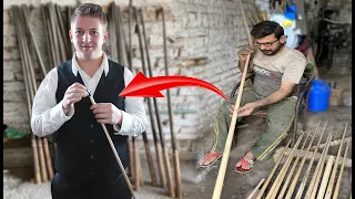 How to Make a Pool Snooker Cue With Just Hand Tools | Amazing Process