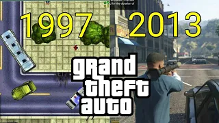 Evolution Of Grand Theft Auto [GTA] Games 1997 - 2013