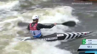 Titouan Castryck France Semi-final / 2023 ICF Canoe-Kayak Slalom World Cup Prague Czech Republic