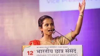 12 th Bhartiya Chatra Sansad | Freedom Of Speech - Where is the Laxman Rekha | Akshata Deshpande