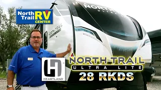 Heartland RV 2023 North Trail Ultra Lite 28 RKDS Travel Trailer.