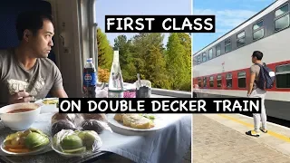 1st Class on a Russian Double Decker Train. Travel VLOG. Part 9